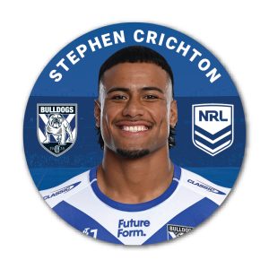 2024 Canterbury Bankstown Bulldogs Crichton Player Badge