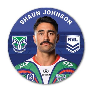 2024 New Zealand Warriors Johnson Player Badge